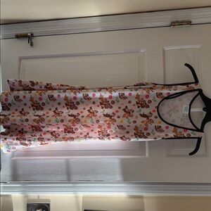 Rainbow Cartoon Print Sleeveless Top